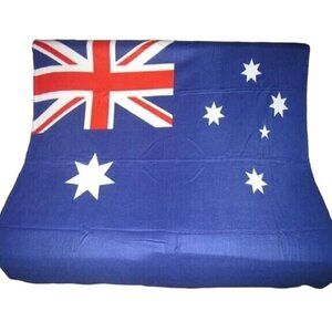 New Australia Australian Heritage Country Flag Soft Fleece Throw Git Blanket NIP